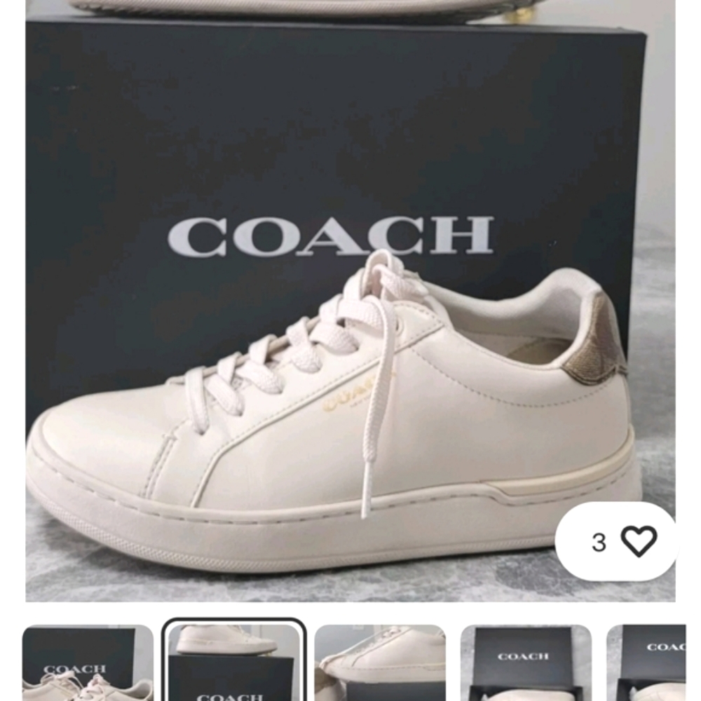 Coach Women's White Sneakers
